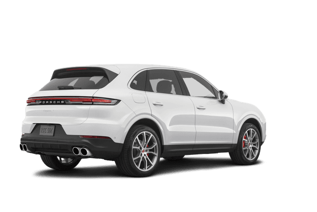 Porsche Cayenne  - Back view Porsche Cayenne  - Back view